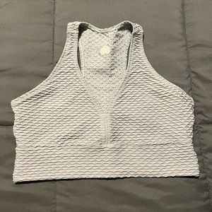 Booty by Brabants sports bra. Size curvy. Grey color
